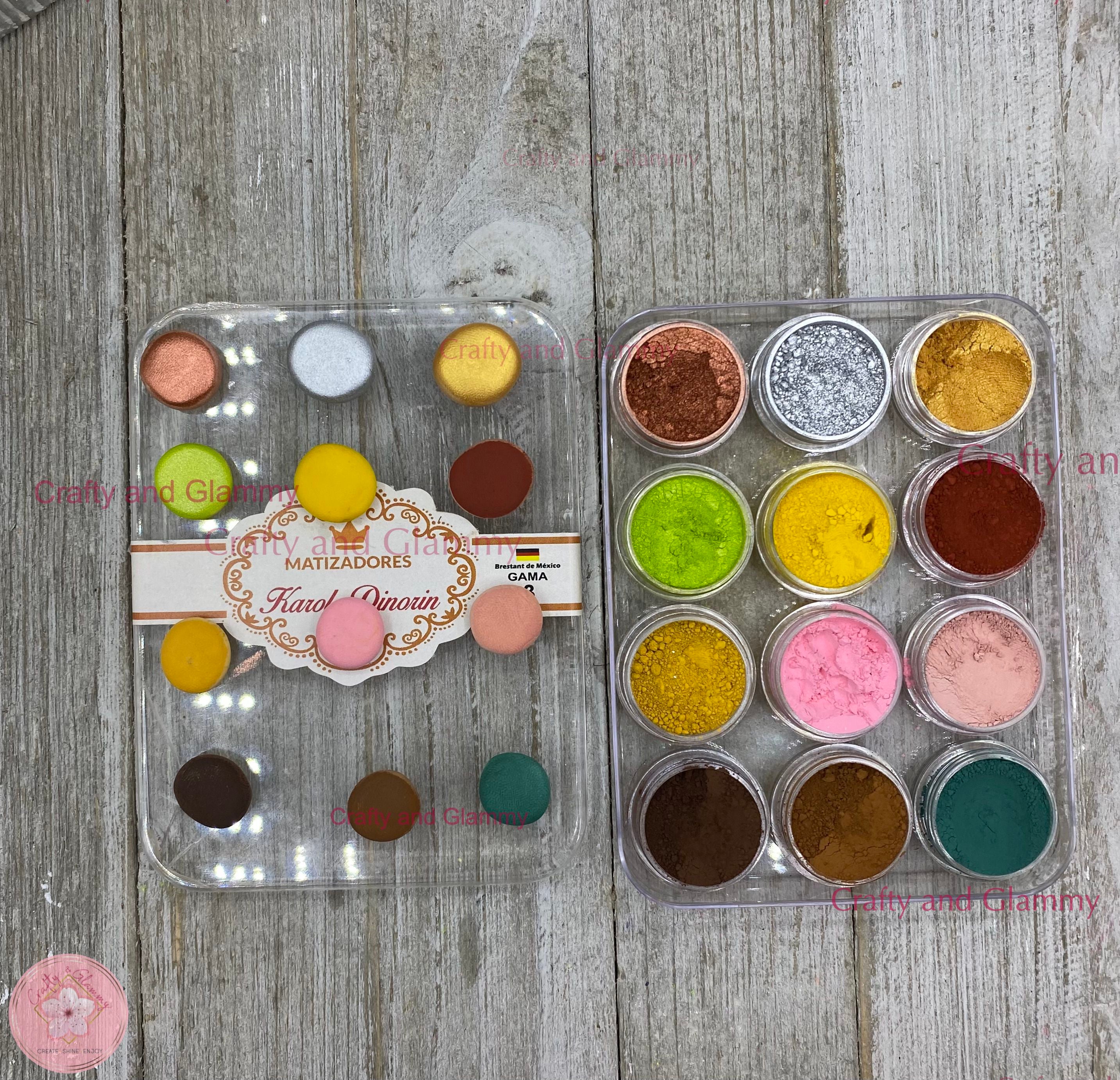 Mica powders, dye, pigments for clay and resin – Crafty & Glammy