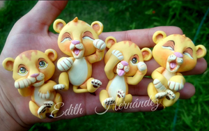 Baby Simba's Silicone Mold by Edith Hernández