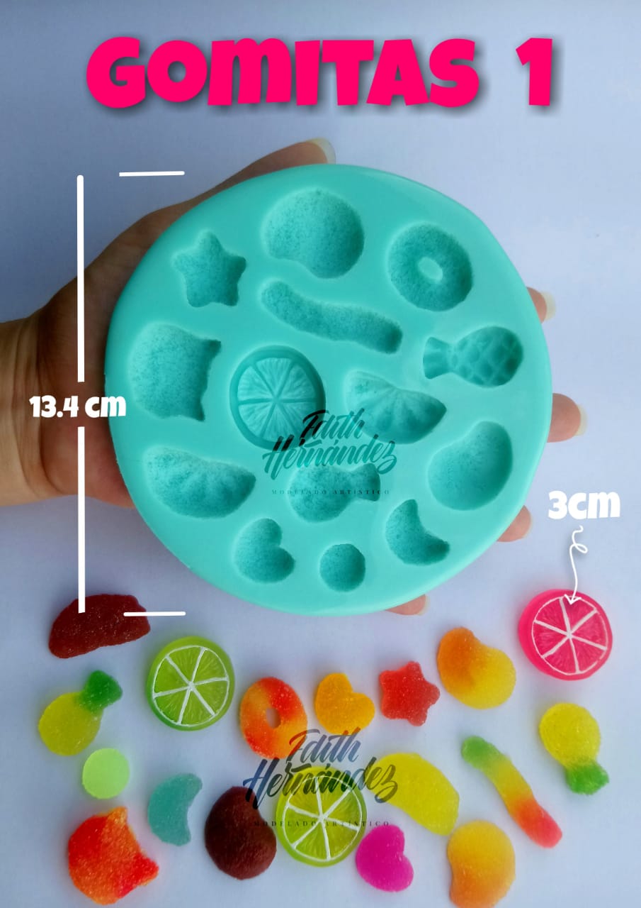 Gummies Silicone Mold by Edith Hernández – Crafty & Glammy